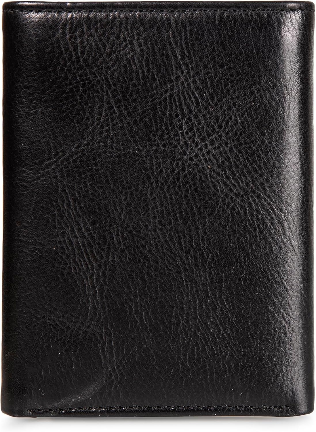image:imageLucky Brand Mens Smooth Leather Trifold Wallet with RFID Blocking Lining 6 Card Slots and Large Bill Pocket BlackSmooth Leather Black
