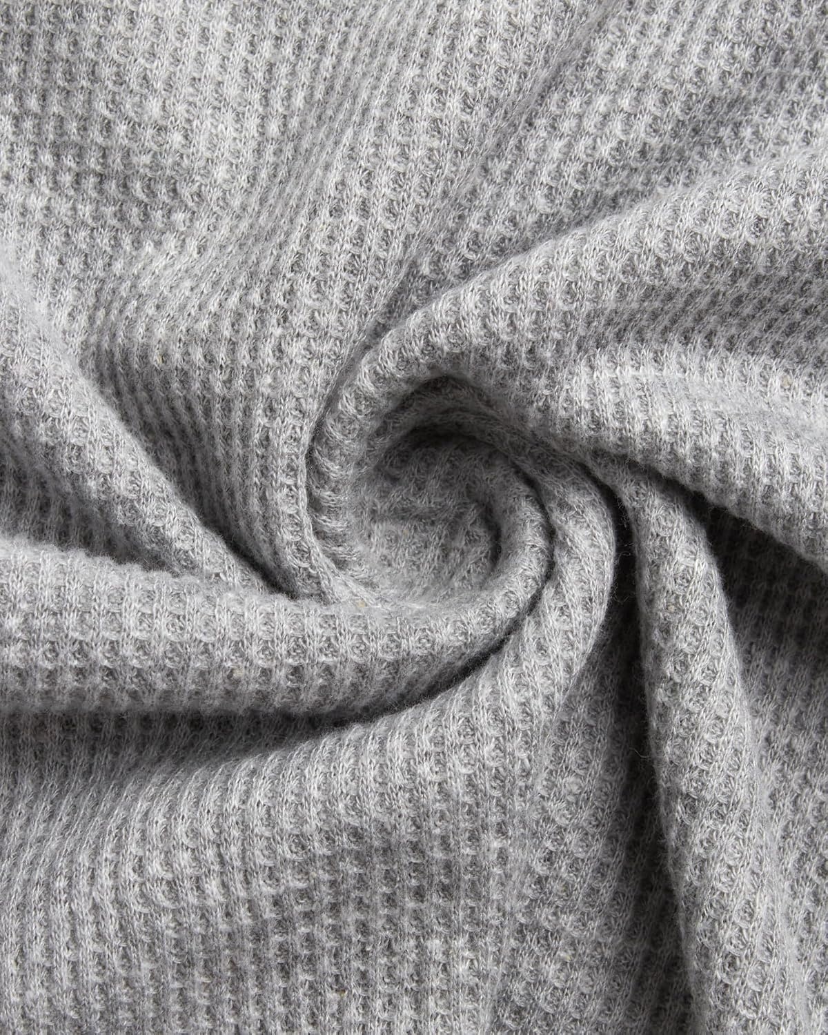 image:imageLucky Brand Mens Thermal Long Sleeve Waffle Henley Shirt Pajama Sleepwear TagFree Comfort 3Button Henley Placket Waffle Knit Thermal Fabric Ideal For LayeringLight Grey Heather