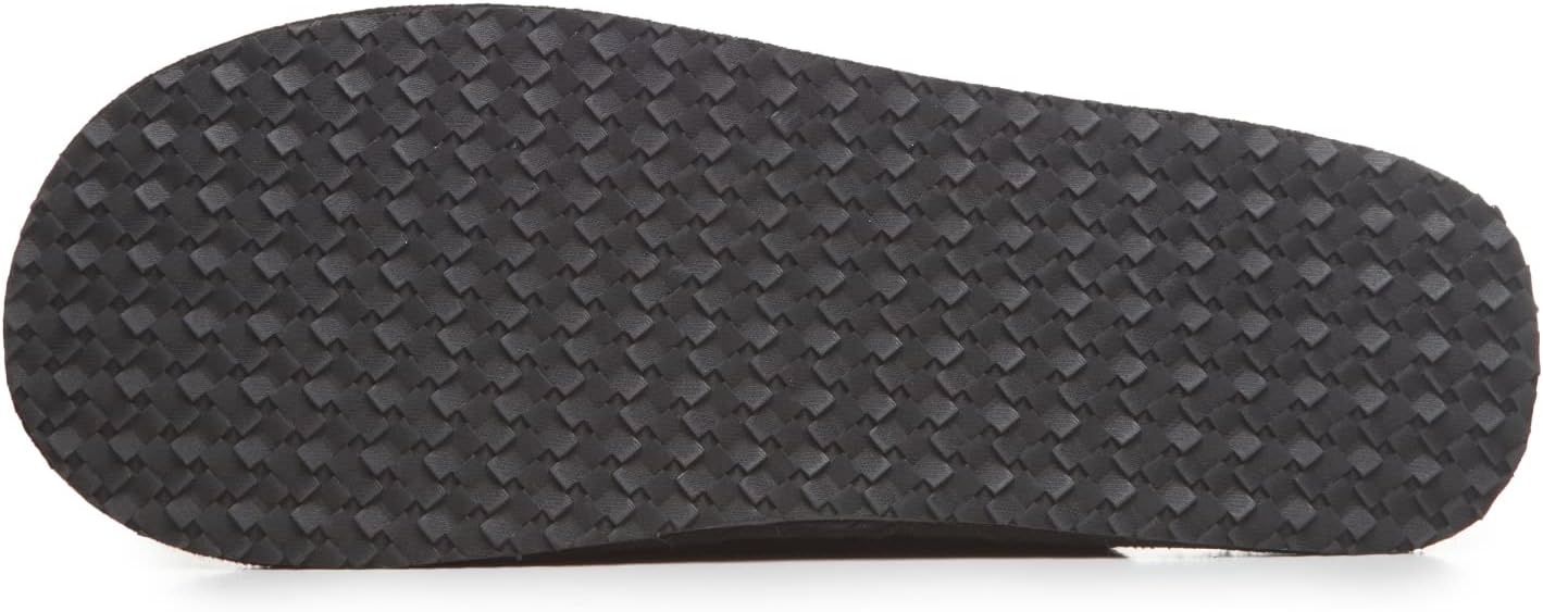 image:imageLucky Brand MicroSuede Scuff Indoor Slippers for Men with Plush LiningBlack