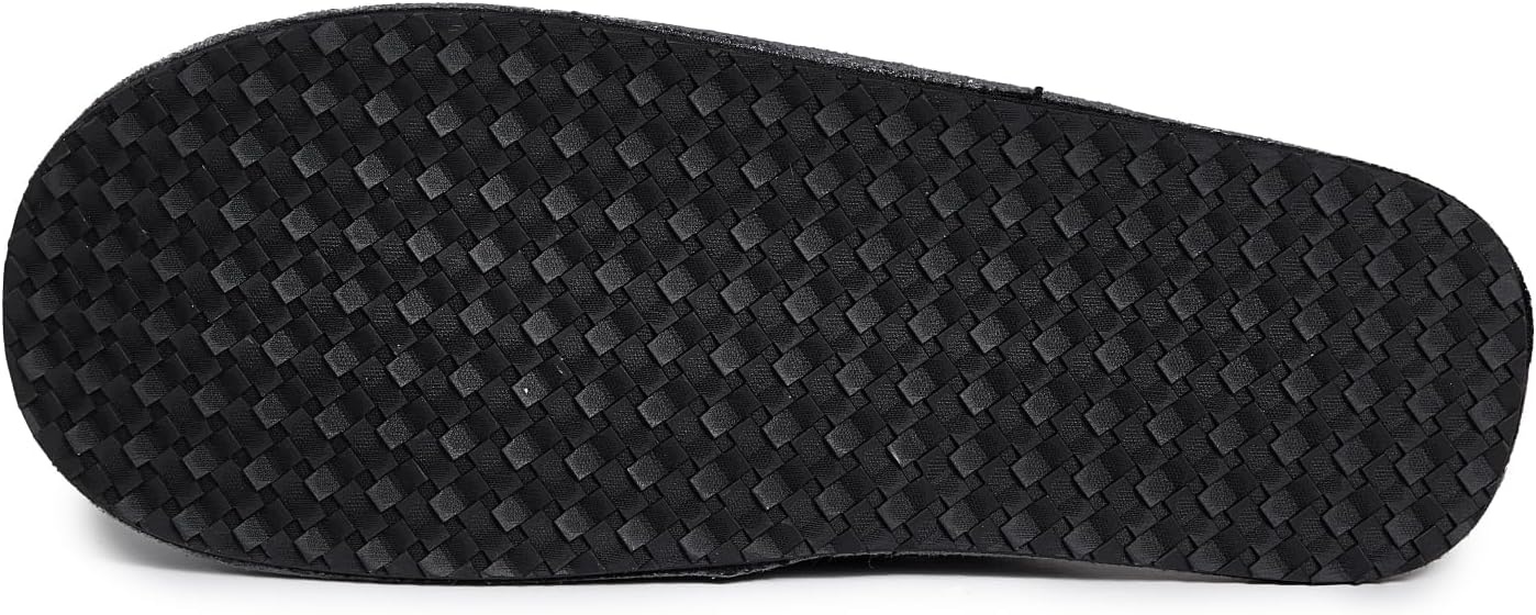 image:imageLucky Brand MicroSuede Scuff Indoor Slippers for Men with Plush LiningGrey