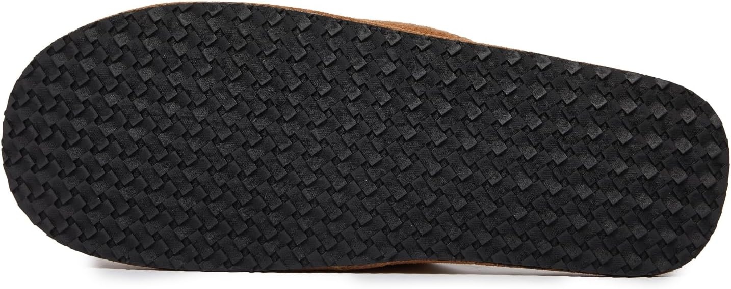 image:imageLucky Brand MicroSuede Scuff Indoor Slippers for Men with Plush LiningTan Flap
