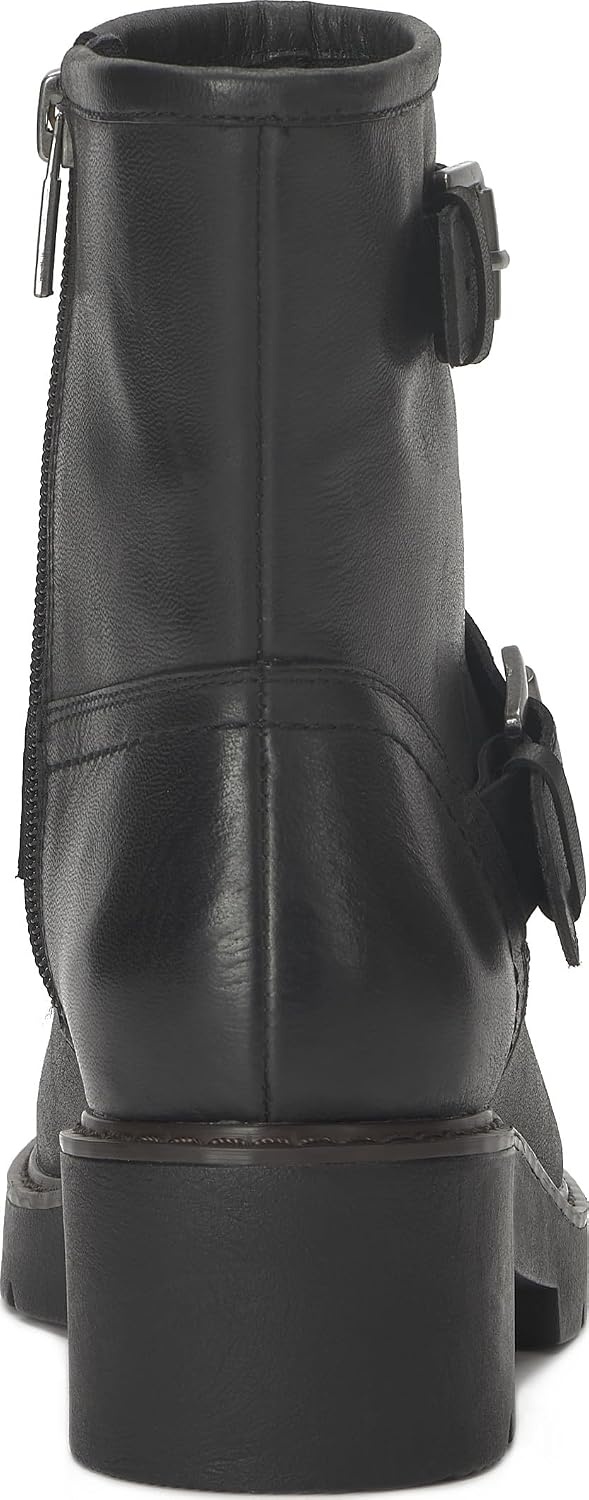 image:imageLucky Brand Migyn Double Buckle Moto BootsBlack