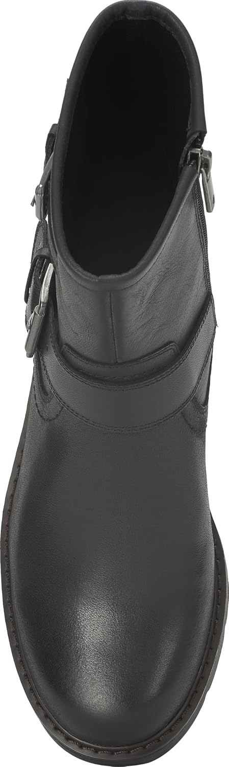 image:imageLucky Brand Migyn Double Buckle Moto BootsBlack