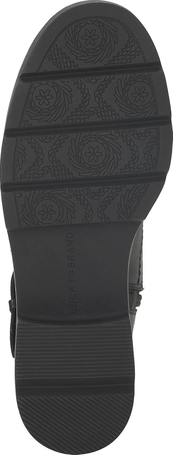 image:imageLucky Brand Migyn Double Buckle Moto BootsBlack