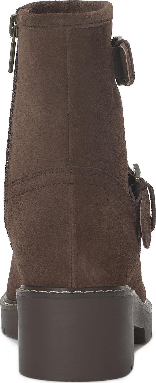 image:imageLucky Brand Migyn Double Buckle Moto BootsCappuccino