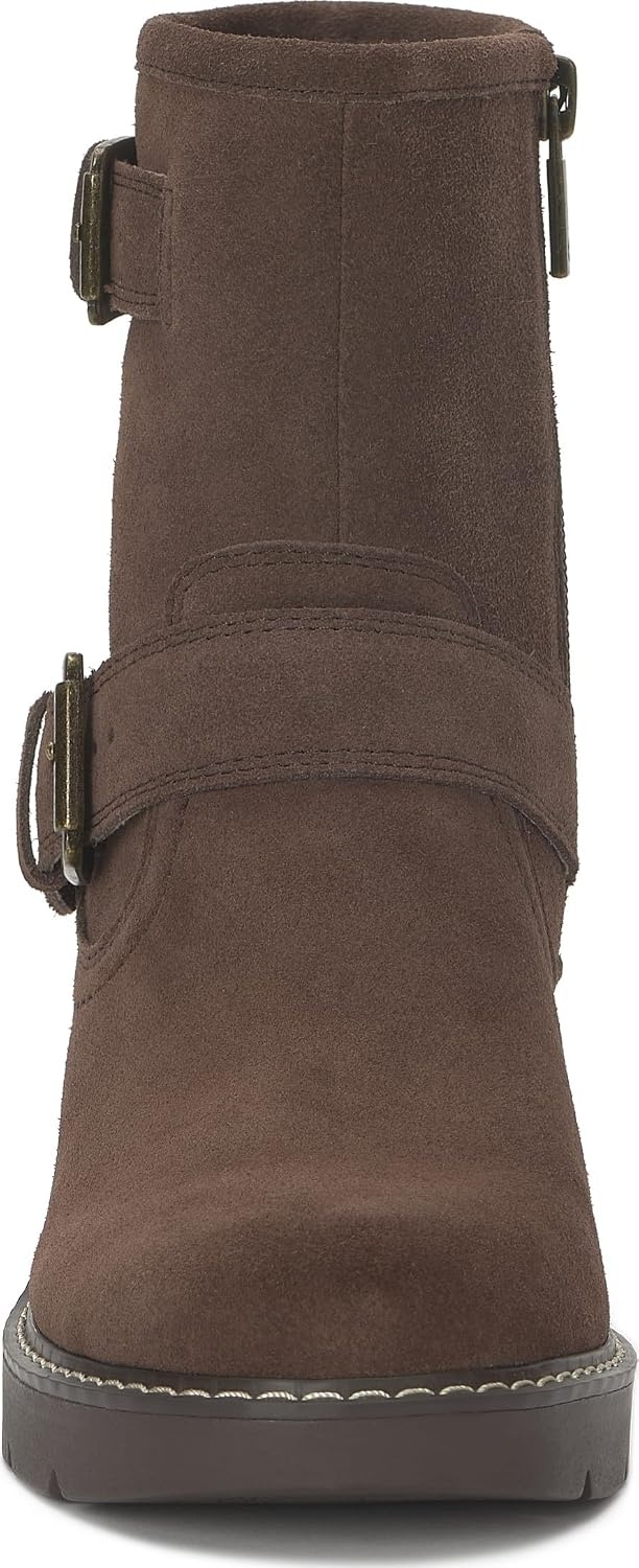 image:imageLucky Brand Migyn Double Buckle Moto BootsCappuccino