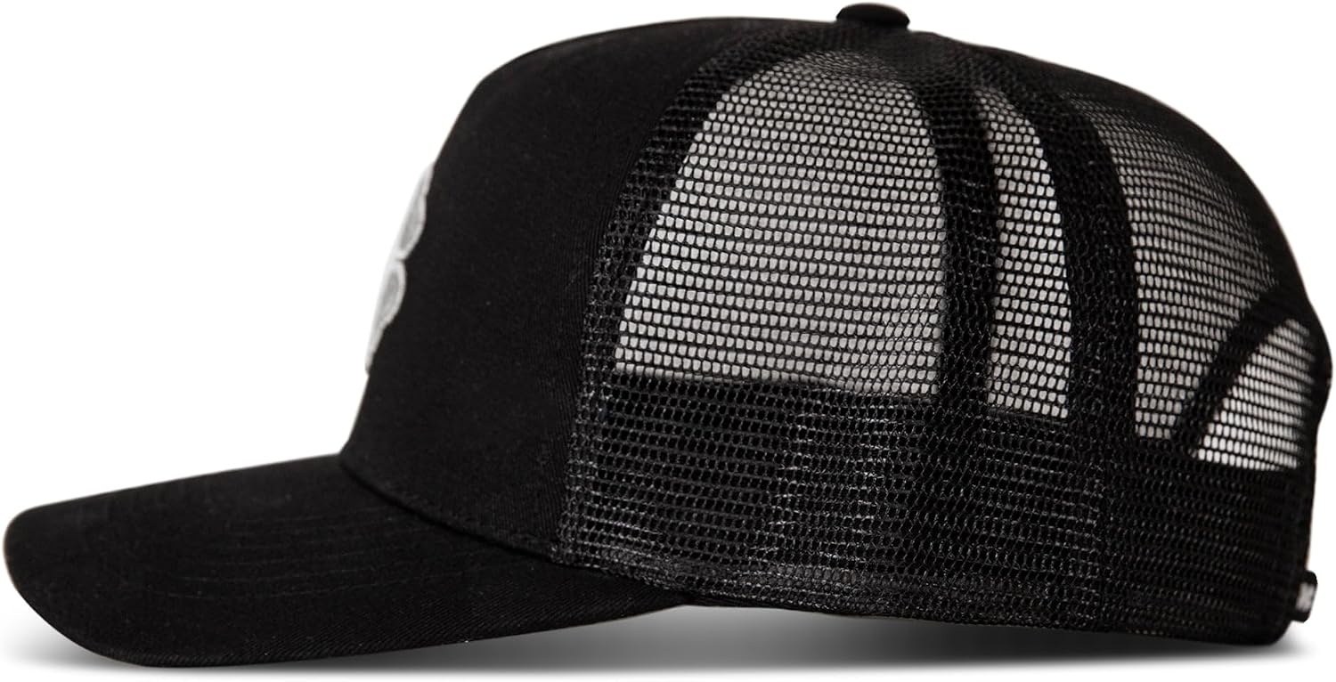 image:imageLucky Brand Trucker Hat Snapback Adjustable Mesh Back Retro Baseball Cap Golf Fishing American Heritage3d Embroidered Clover Black