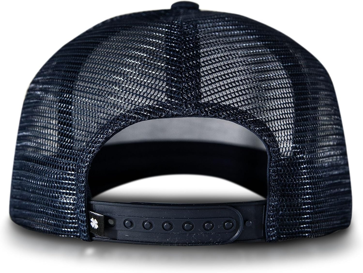 image:imageLucky Brand Trucker Hat Snapback Adjustable Mesh Back Retro Baseball Cap Golf Fishing American HeritageClover Felt Patch Navy