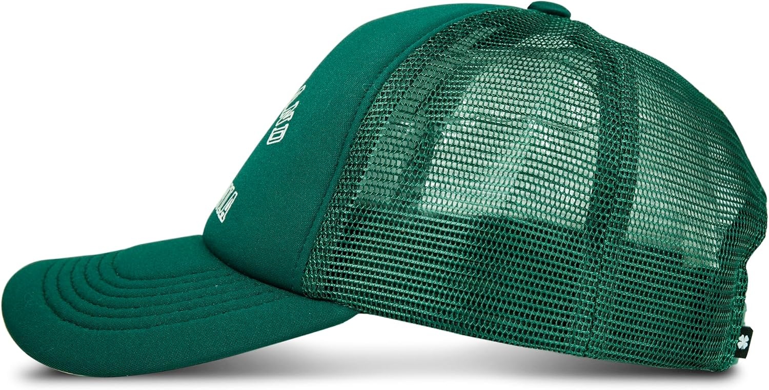 image:imageLucky Brand Trucker Hat Snapback Adjustable Mesh Back Retro Baseball Cap Golf Fishing American HeritageCollegiate Green