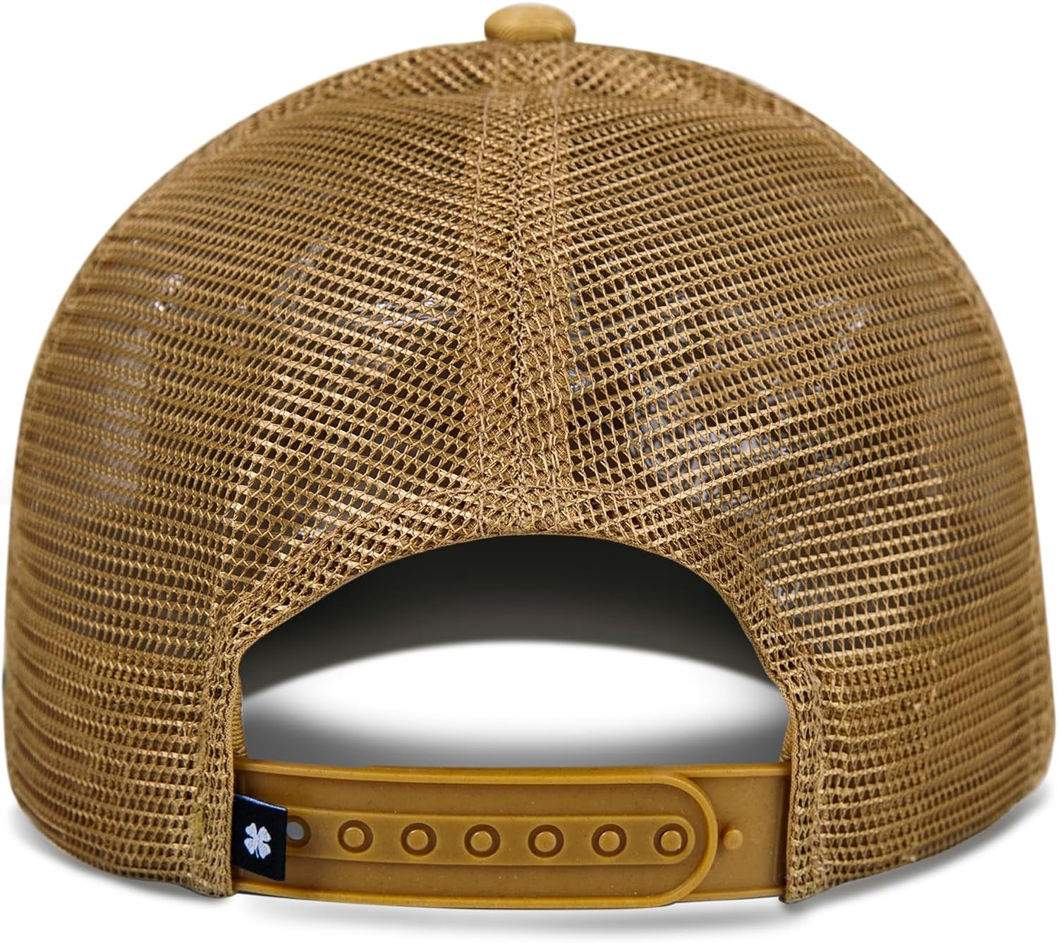image:imageLucky Brand Trucker Hat Snapback Adjustable Mesh Back Retro Baseball Cap Golf Fishing American HeritageEmbroidered Patch Gold