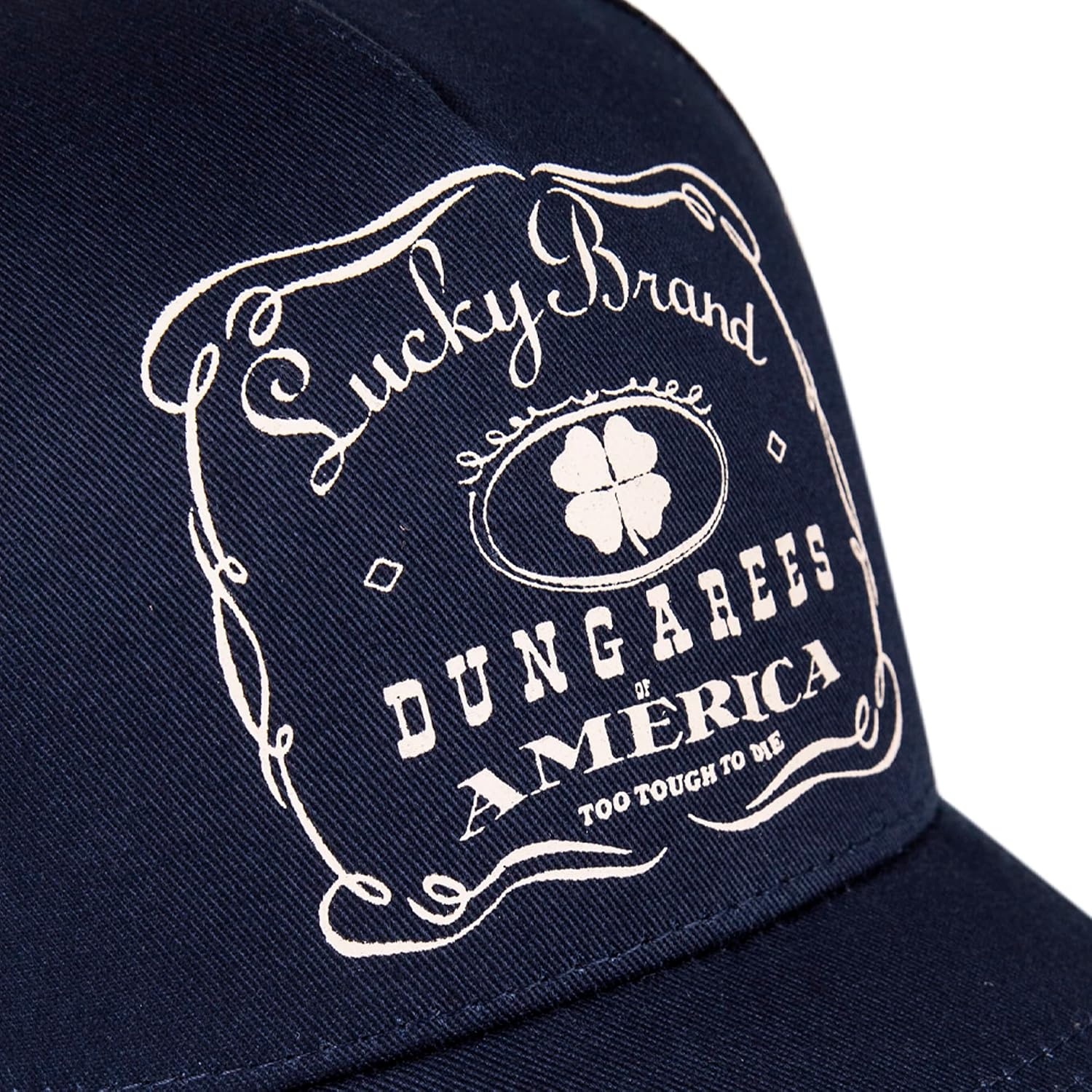 image:imageLucky Brand Trucker Hat Snapback Adjustable Mesh Back Retro Baseball Cap Golf Fishing American HeritageVintage Trucker Navy
