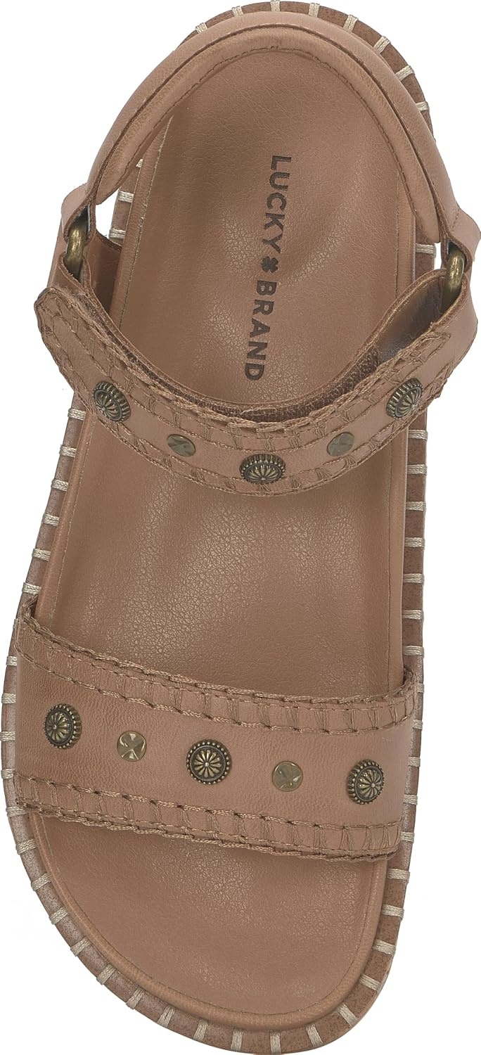 image:imageLucky Brand Ullani Studded Platform SandalLatte
