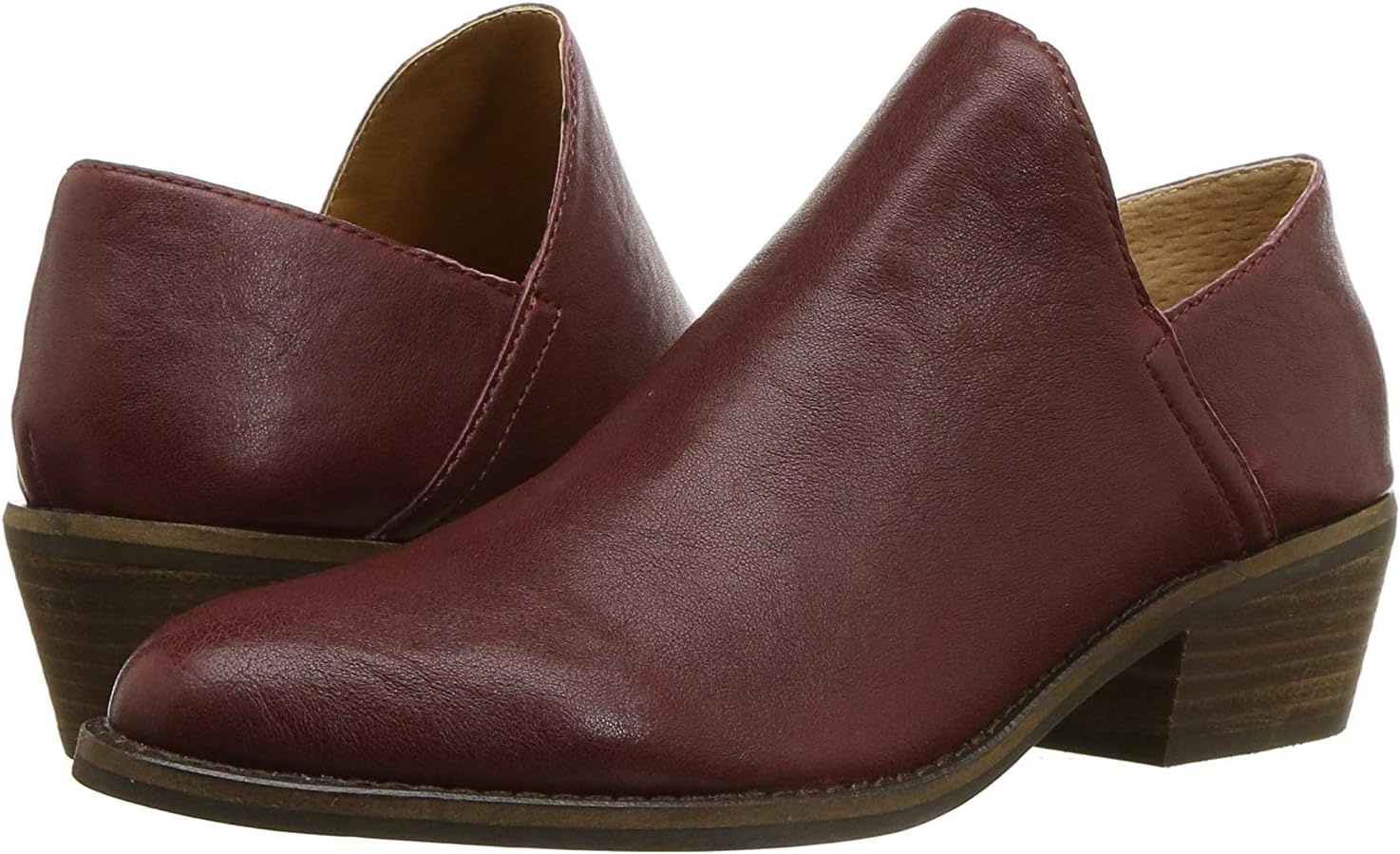 image:imageLucky Brand Womens Fausst BootsSugar Red Leather