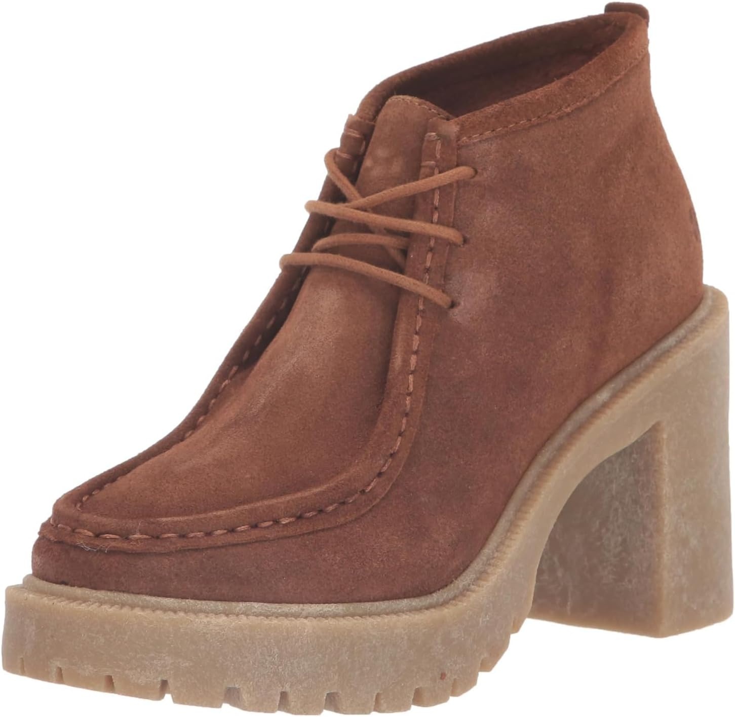 image:imageLucky Brand Womens Hollia Laceup BootieTan