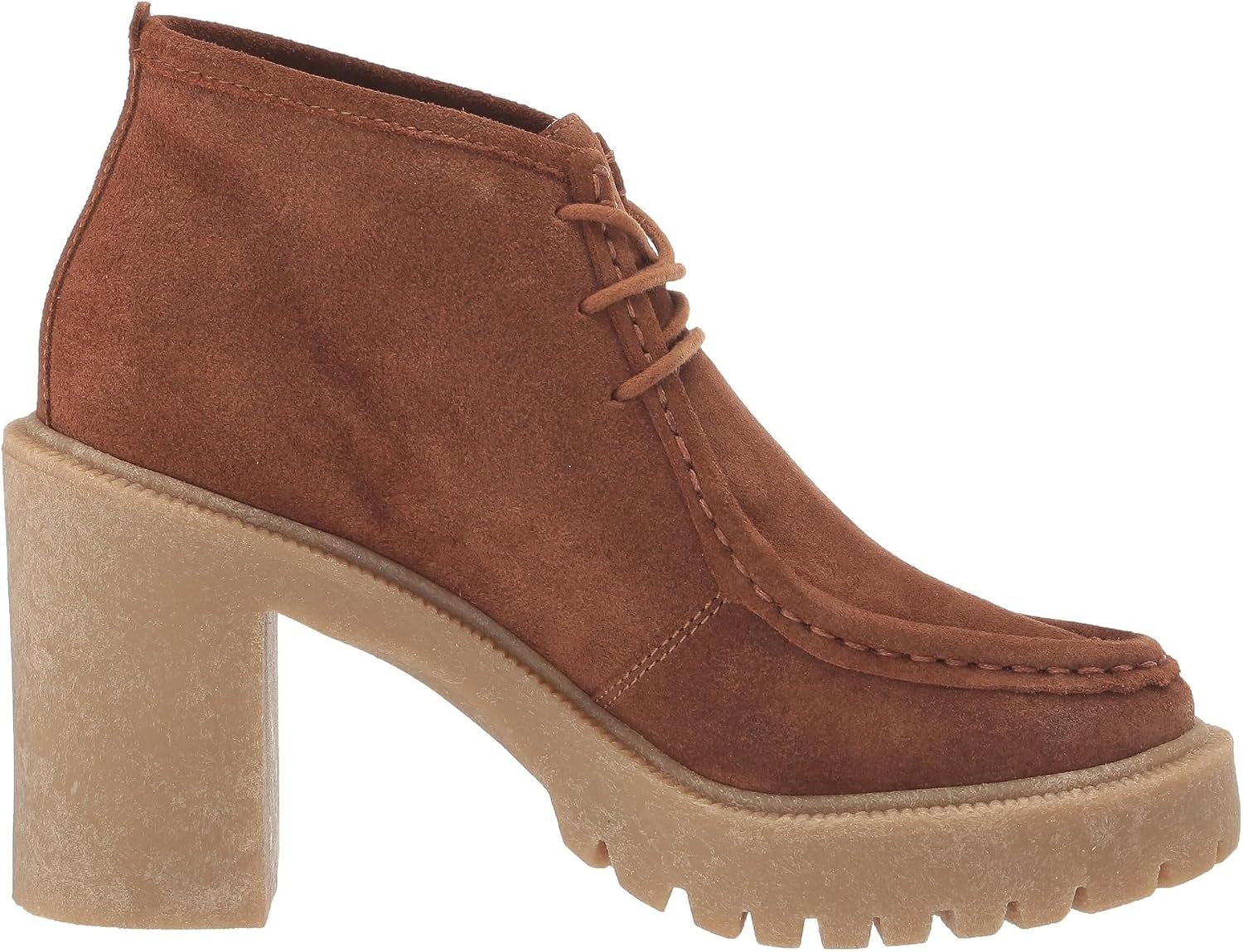 image:imageLucky Brand Womens Hollia Laceup BootieTan