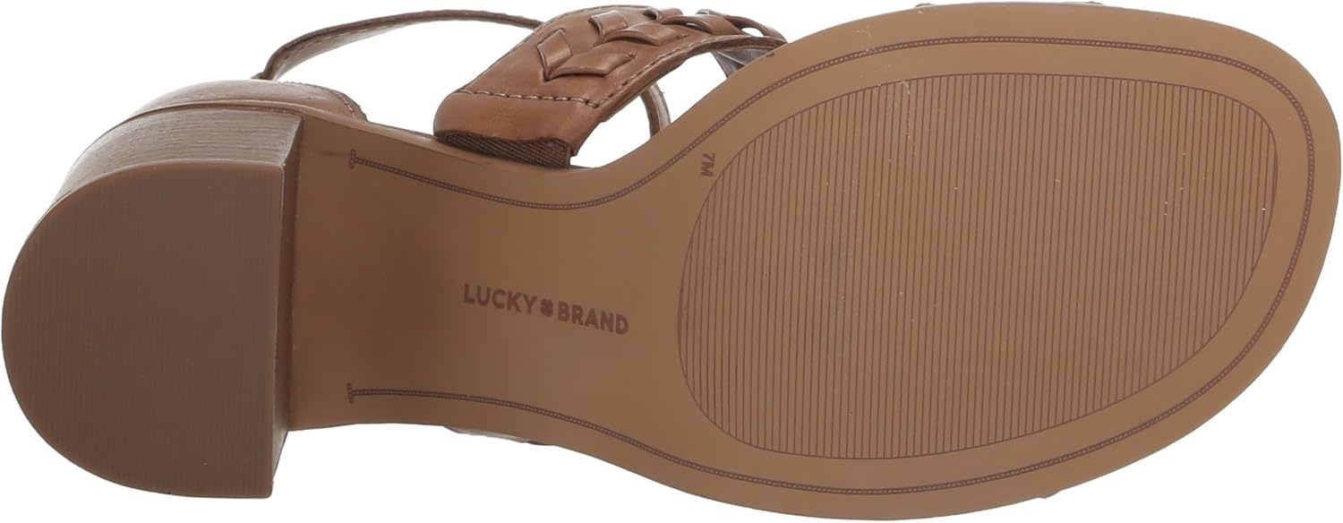 image:imageLucky Brand womens Serenay Strappy High Heel SandalDusty Sand