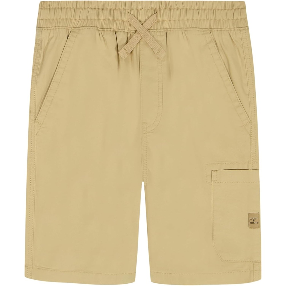 image:imageLucky Brand Boys Pullon Cargo Shorts Drawstring ClosureSafari