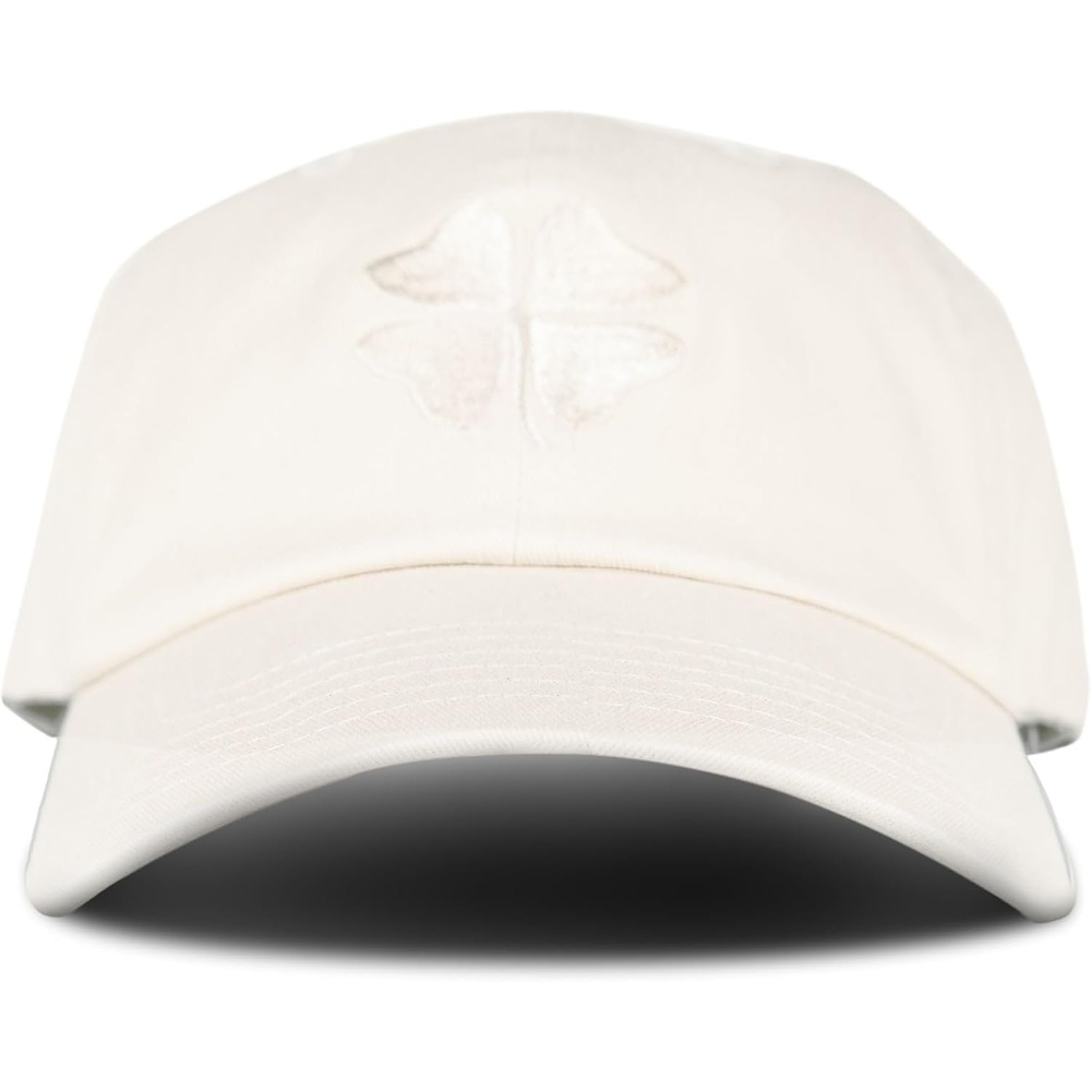 image:imageLucky Brand Classic Cotton Adjustable Dad Hat Baseball Cap Golf Fishing Low Profile 5 Panel DesignClover Natural