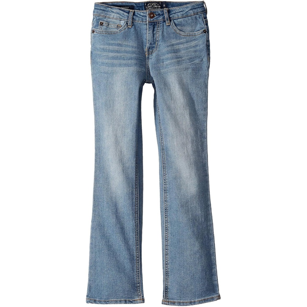 image:imageLucky Brand Girls 5Pocket Stretch Bootcut Fit Denim Jean Zipper Fly amp Button ClosureChristi Wash