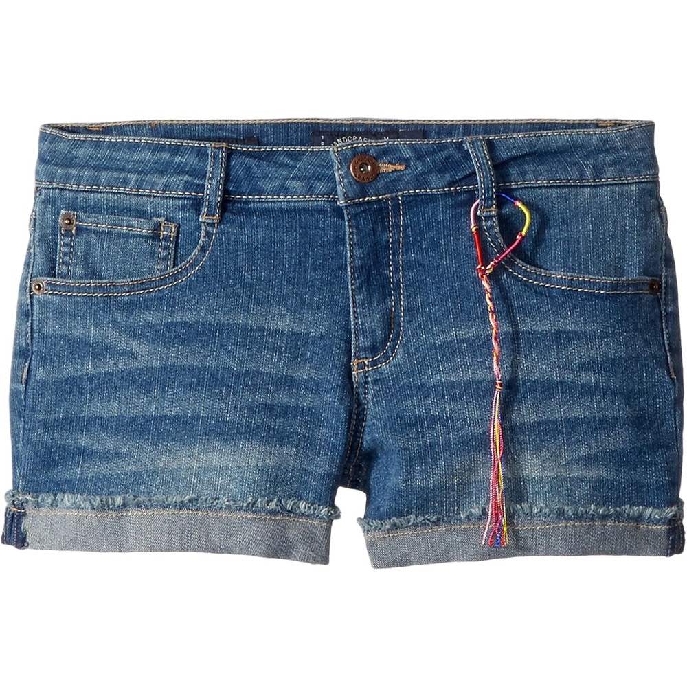 image:imageLucky Brand Girls Cuffed Jean Shorts Stretch Denim with 5 Pockets Mid to High Rise WaistRiley Ada