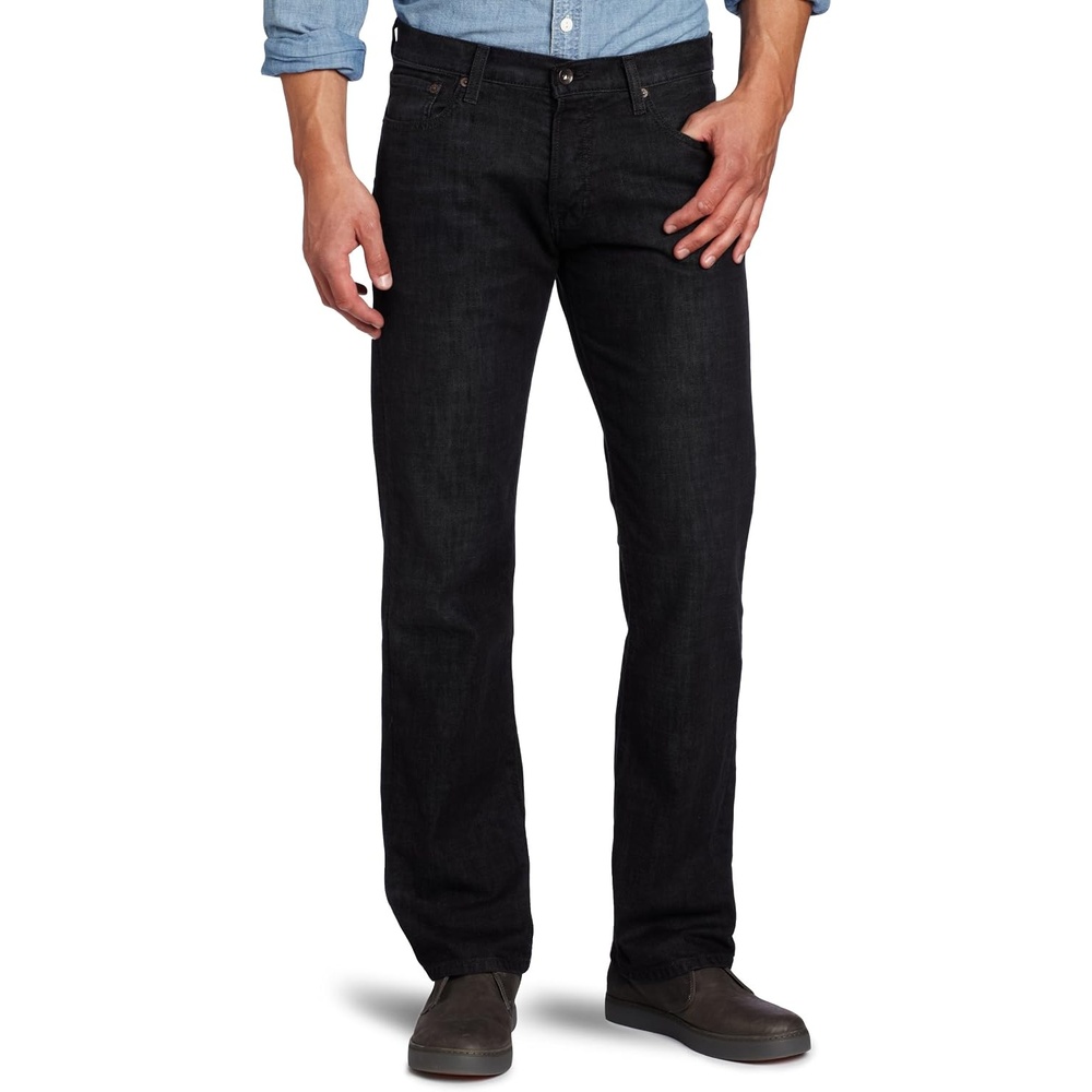 image:imageLucky Brand Mens 221 Original StraightLeg JeanBlack Dark Williamson