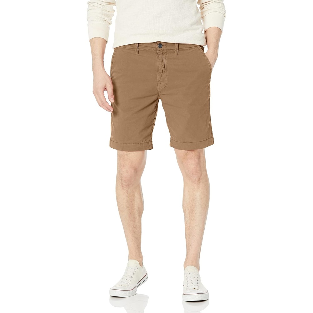 image:imageLucky Brand Mens 9 Stretch Twill Flat Front ShortElmwood