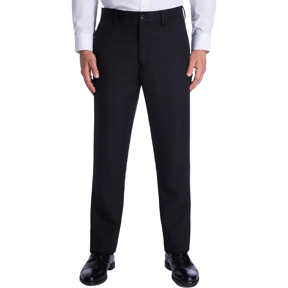 image:imageLucky Brand Mens Dress PantsStretch PolyesterBlack