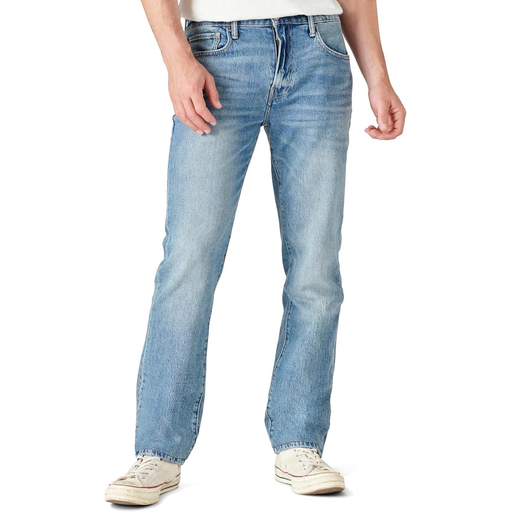 image:imageLucky Brand Mens Easy Rider Bootcut JeanGilman Blue