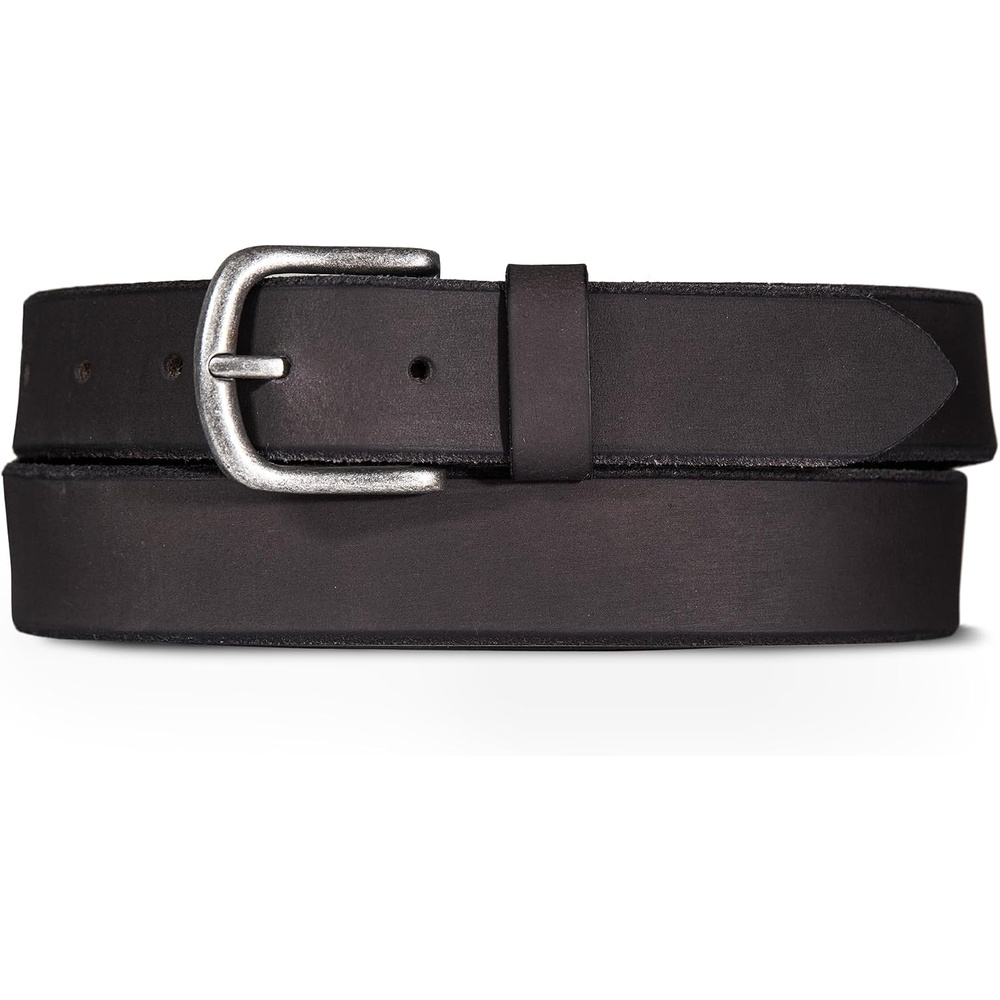 image:imageLucky Brand Mens Jeans Leather Belt Classic Casual Dress Everyday American Heritage Genuine Leather Metal BuckleBevelved Edge Black