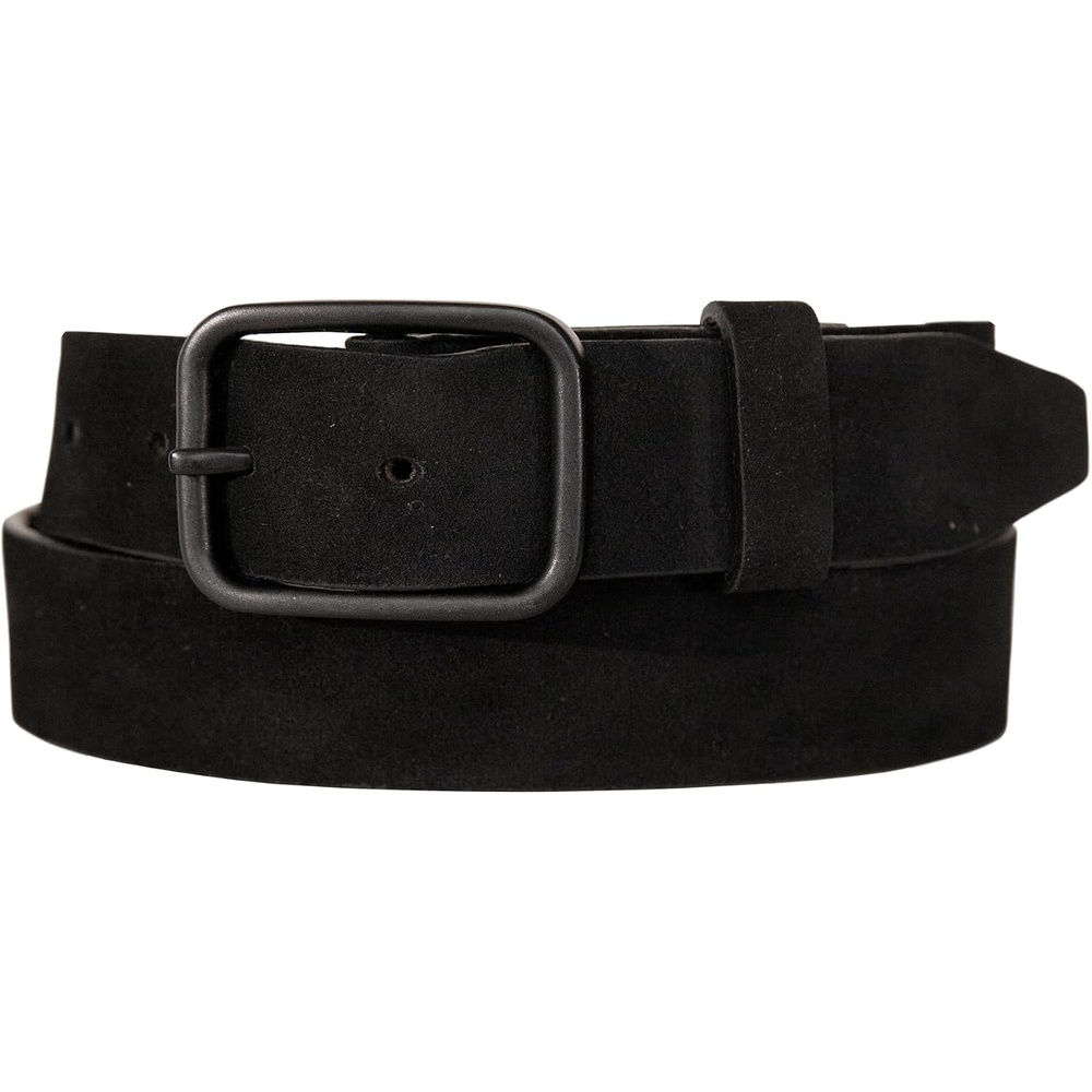 image:imageLucky Brand Mens Jeans Leather Belt Classic Casual Dress Everyday American Heritage Genuine Leather Metal BuckleDistressed Suede Black