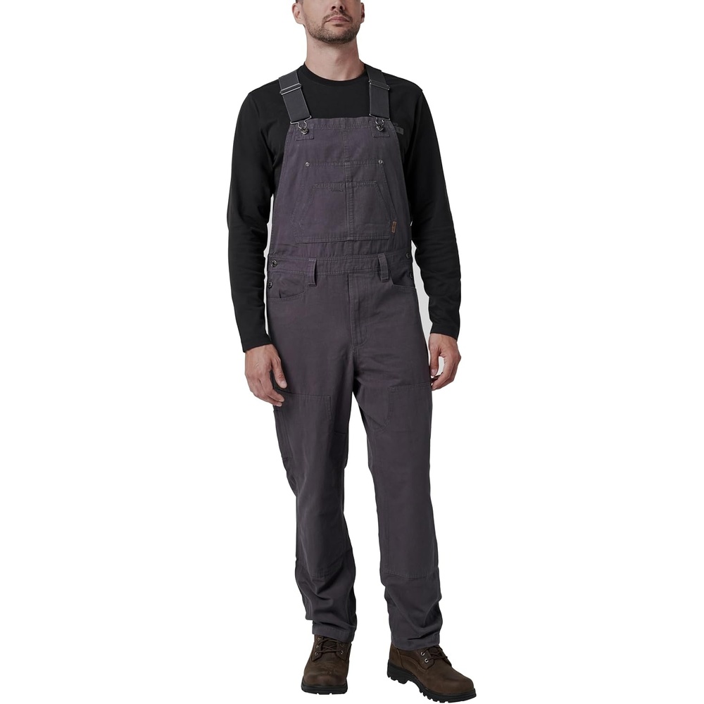 image:imageLucky Brand Mens Mens Broken Canvas Workwear OverallsIron