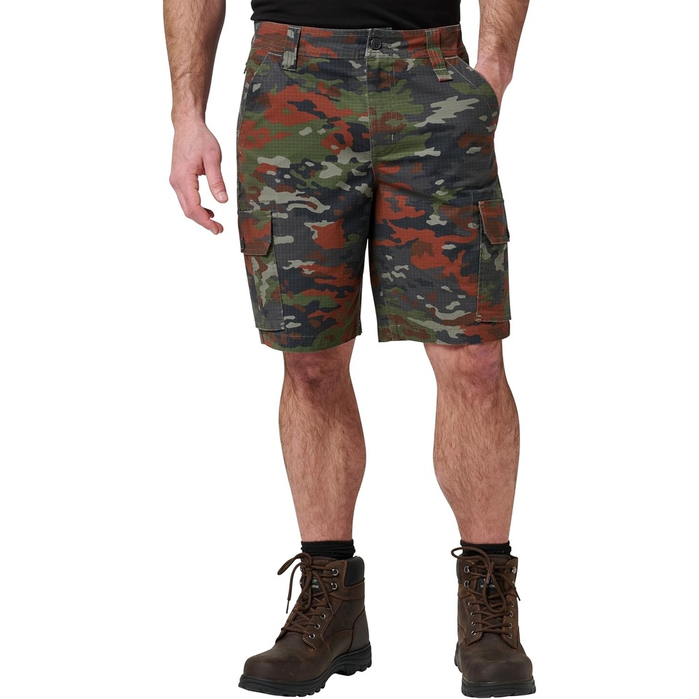 image:imageLucky Brand Mens Mens Camo Ripstop Cargo Work ShortIron