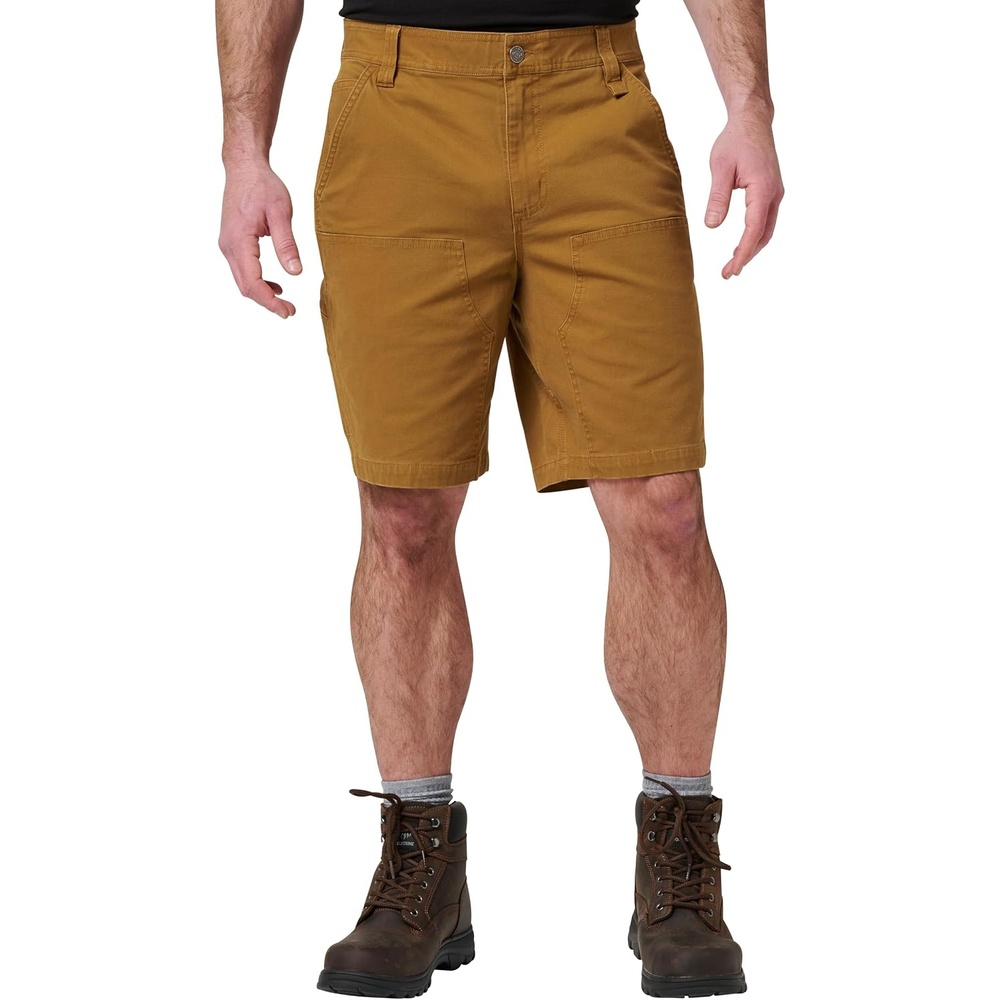 image:imageLucky Brand Mens Mens Double Front Panel Canvas Work Short with Comfort WaistLt Bronze