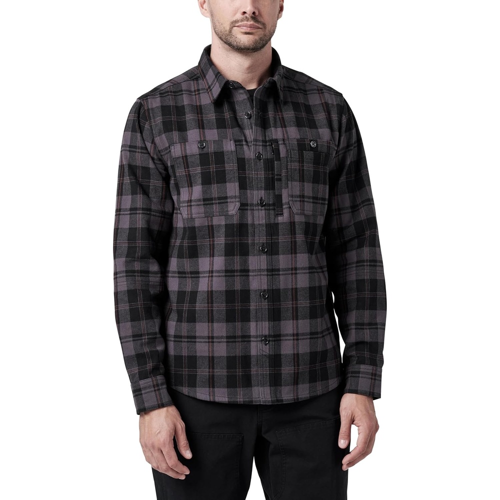 image:imageLucky Brand Mens Mens Long Sleeve Harvest Yarn Dyed Plaid Flannel ShirtIron