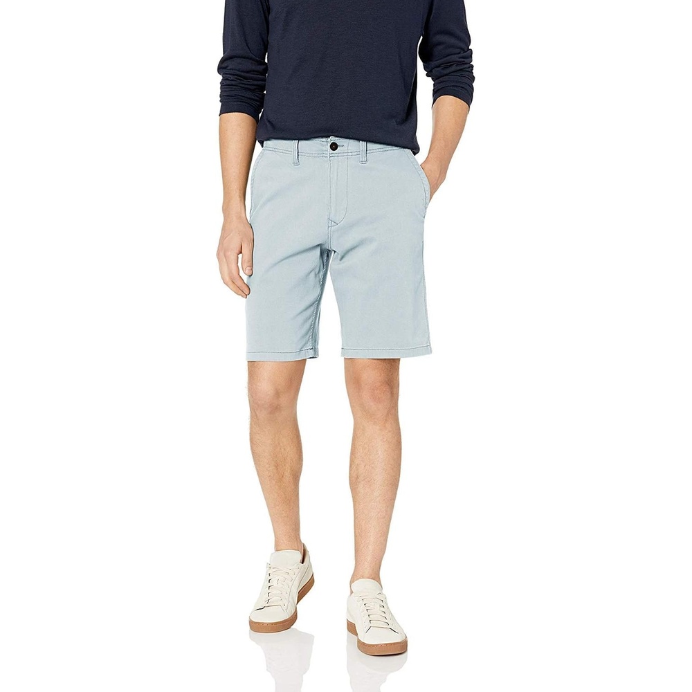 image:imageLucky Brand Mens Printed Flat Front ShortWinter Sky