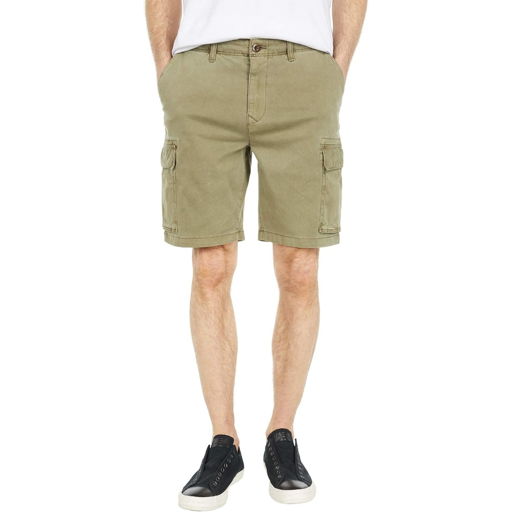 image:imageLucky Brand Mens Stretch Cotton Cargo ShortDeep Lichen Green
