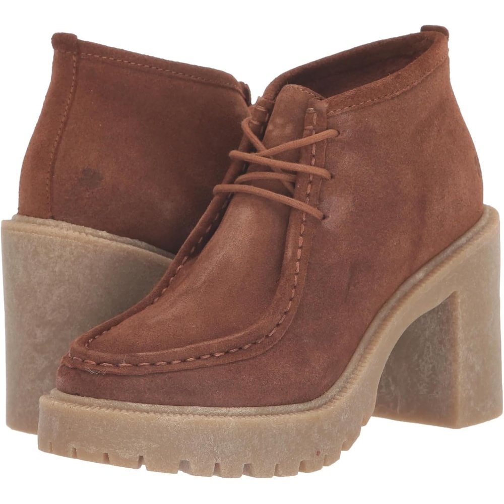 image:imageLucky Brand Womens Hollia Laceup BootieTan