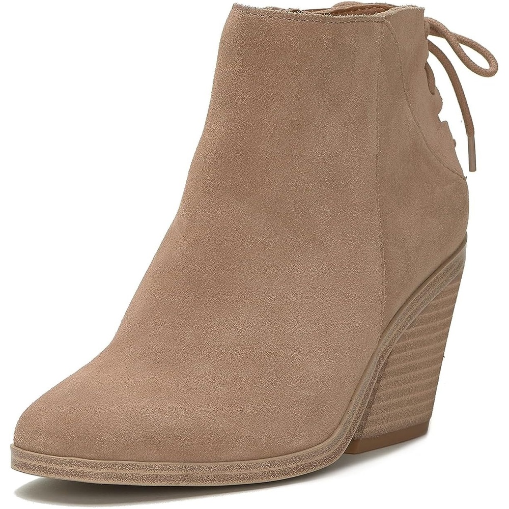 image:imageLucky Brand womens Mikasi Laceup BootieTawny Brown