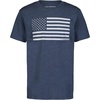 Us Flag Dark Denim Heather