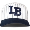 Embroidered Lb Logo - Pin Stripe