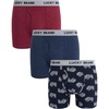 Indigo Heather/Shadow Black/Tibetan Red