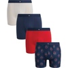 Mood Indigo/Vivid Red/Print/Beige
