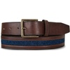 Denim Inlay - Brown