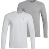 White/Heather Grey