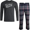 Charcoal Heather/Moonlit Ocean Plaid