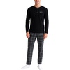 Jet Black/Medium Grey Plaid