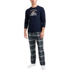 Mood Indigo/Grey Plaid