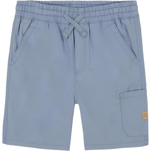 Lucky Brand Boys’ Pull-on Cargo Shorts, Drawstring Closure(Faded Denim)