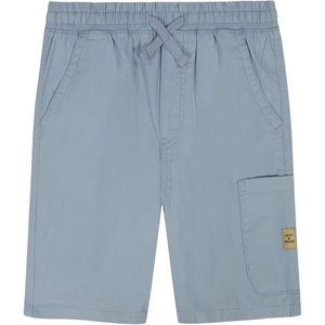 Lucky Brand Boys’ Pull-on Cargo Shorts, Drawstring Closure(Faded Denim Blue)