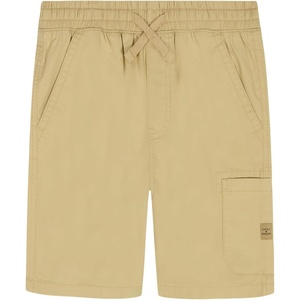 Lucky Brand Boys’ Pull-on Cargo Shorts, Drawstring Closure(Safari)